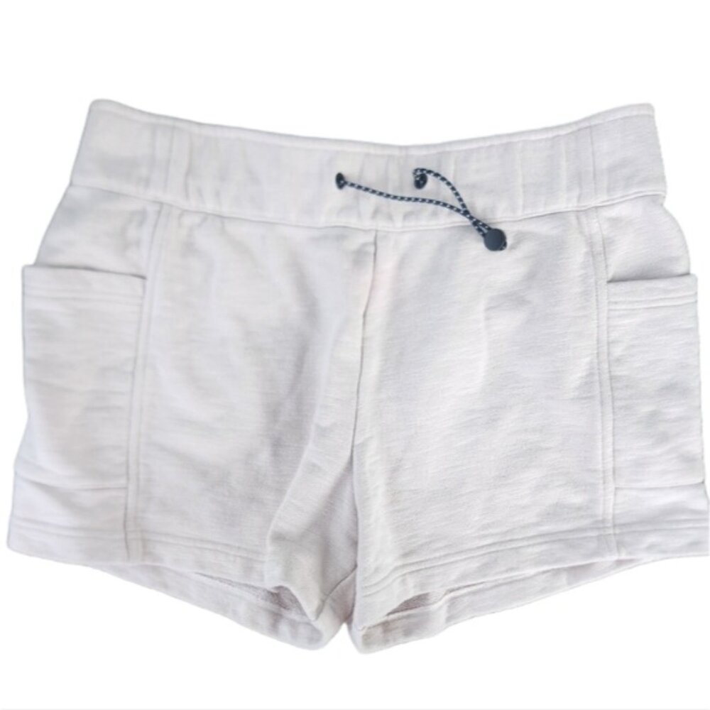 Zella White Athletic Shorts with Drawstring